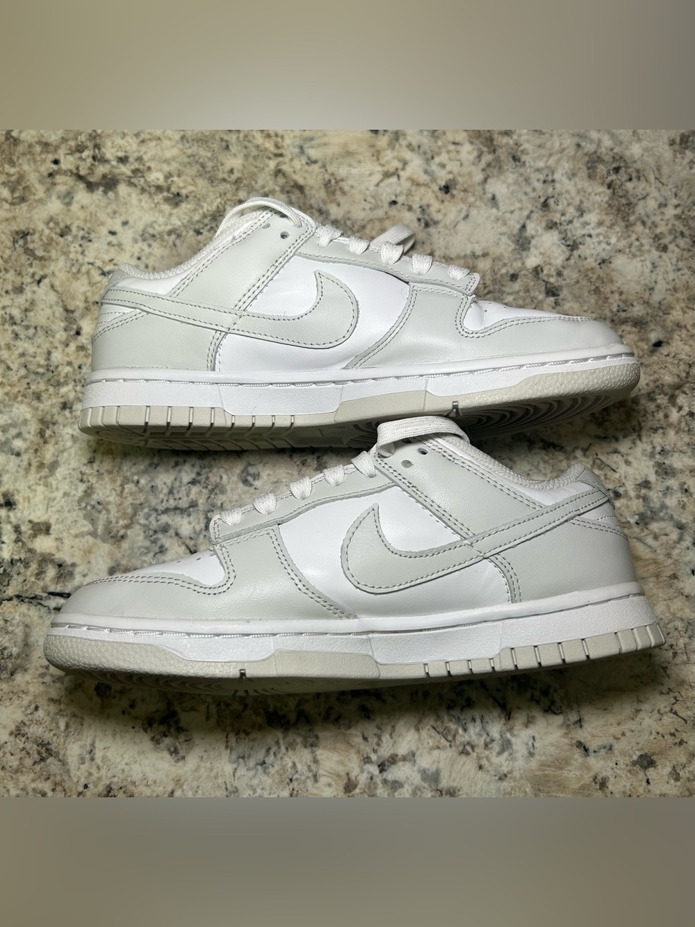 Nike Dunk Low Photon Dust Women’s Size 6 White Grey Sneakers